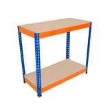 Arbetsbänk S-Rax med 2 nivåer - 90cm x 45cm x 90cm
