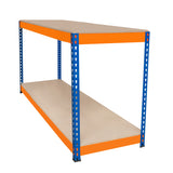Arbetsbänk S-Rax med 2 nivåer - 180cm x 45cm x 90cm