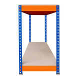 Arbetsbänk S-Rax med 2 nivåer - 150cm x 45cm x 90cm