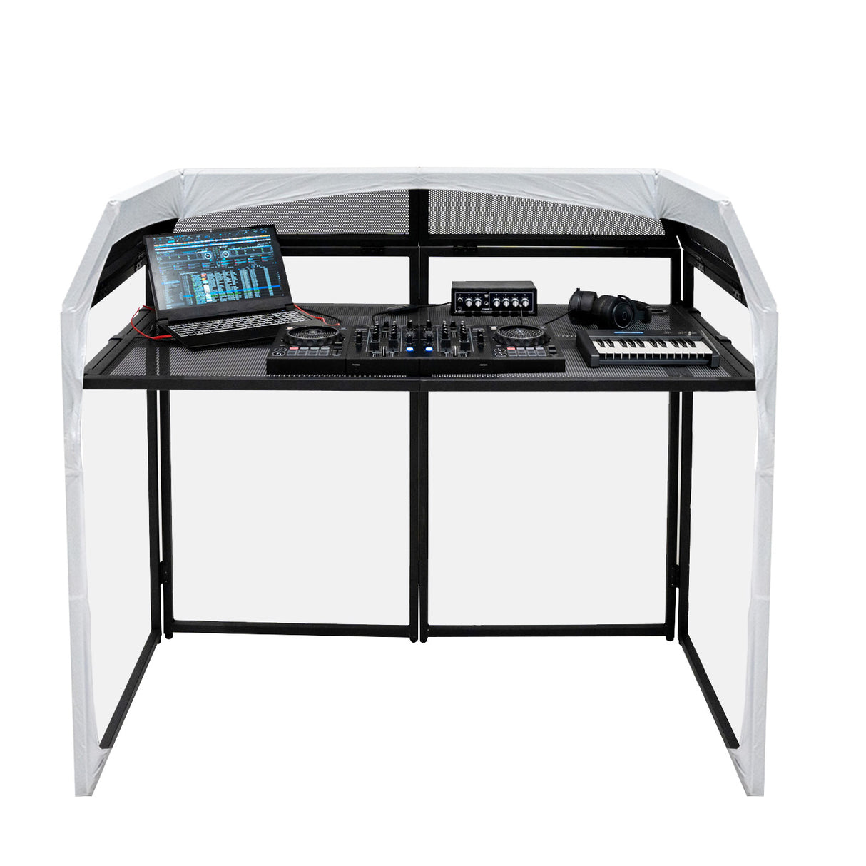 Premium DJ-Kabin med transportväska