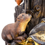 Trädgårdsfontän "Otter Oasis"