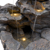 Trädgårdsfontän "Rustic Rapids"