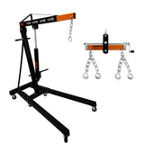 Set med hydraulisk motorlyft på 1 ton och lastbalanserare