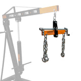 Set med hydraulisk motorlyft på 2 ton och lastbalanserare
