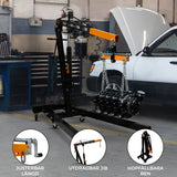 Set med hydraulisk motorlyft på 2 ton och lastbalanserare