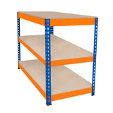 Arbetsbänk S-Rax med 3 nivåer - 120cm x 60cm x 90cm