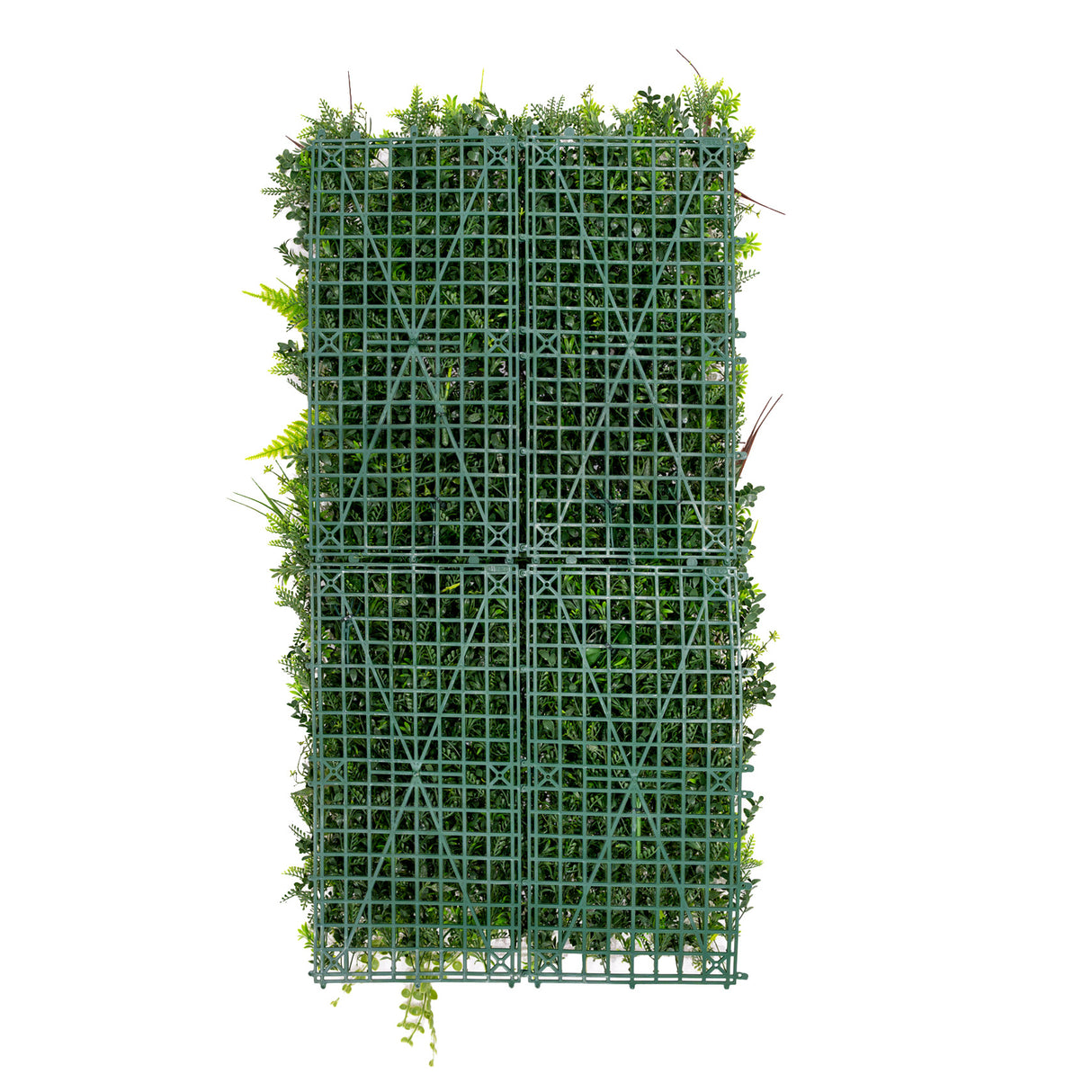 Alina Konstgjord Vertikal Trädgårdsväggpanel – 50cm x 100cm (set med 2 enheter)