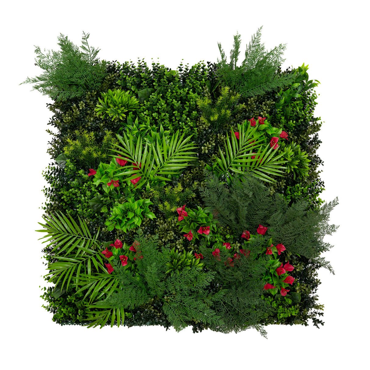 Mira Konstgjord Vertikal Trädgårdsväggpanel – 100cm x 100cm