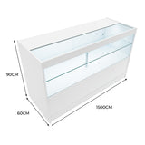 C1500 Butiksmodul med LED – Vit