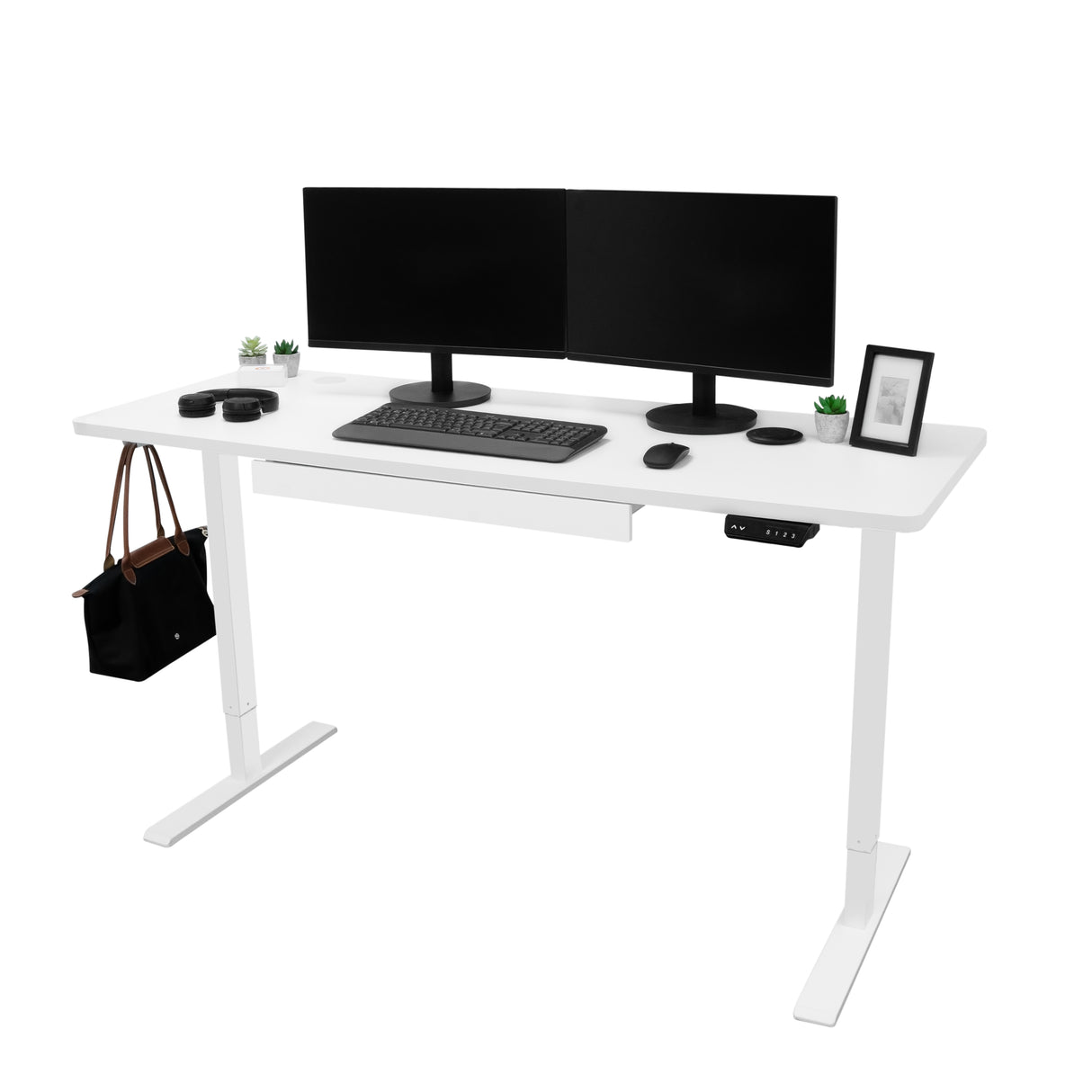 Elektriskt Höj- och Sänkbart Skrivbord – 160cm x 60cm