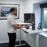 Elektriskt Höj- och Sänkbart Skrivbord – 160cm x 60cm