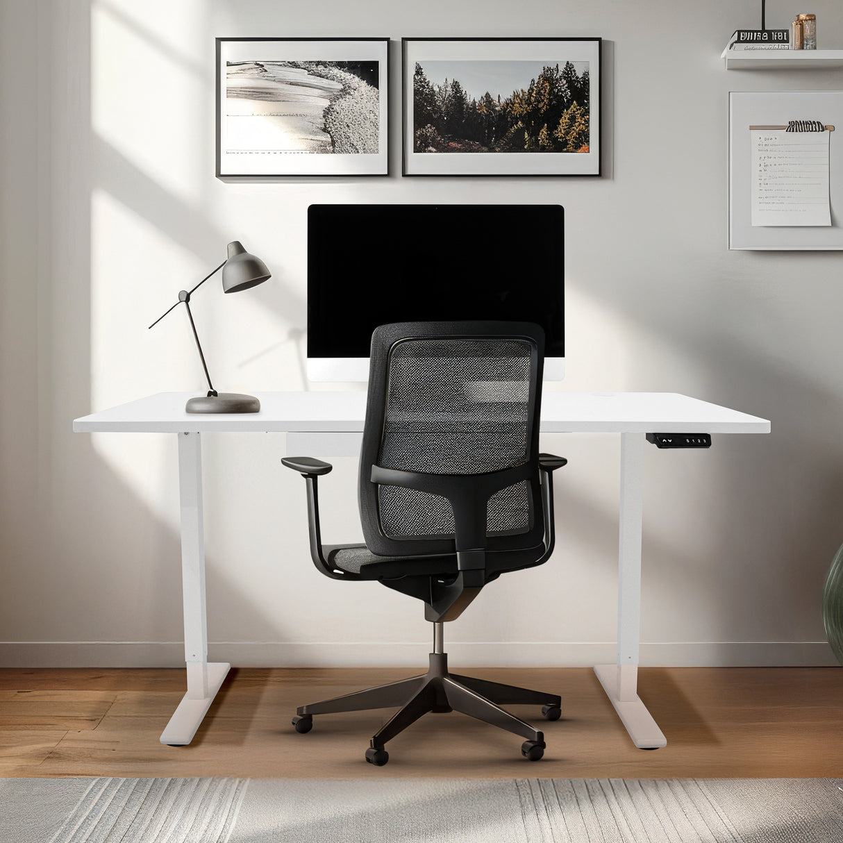 Elektriskt Höj- och Sänkbart Skrivbord – 160cm x 60cm