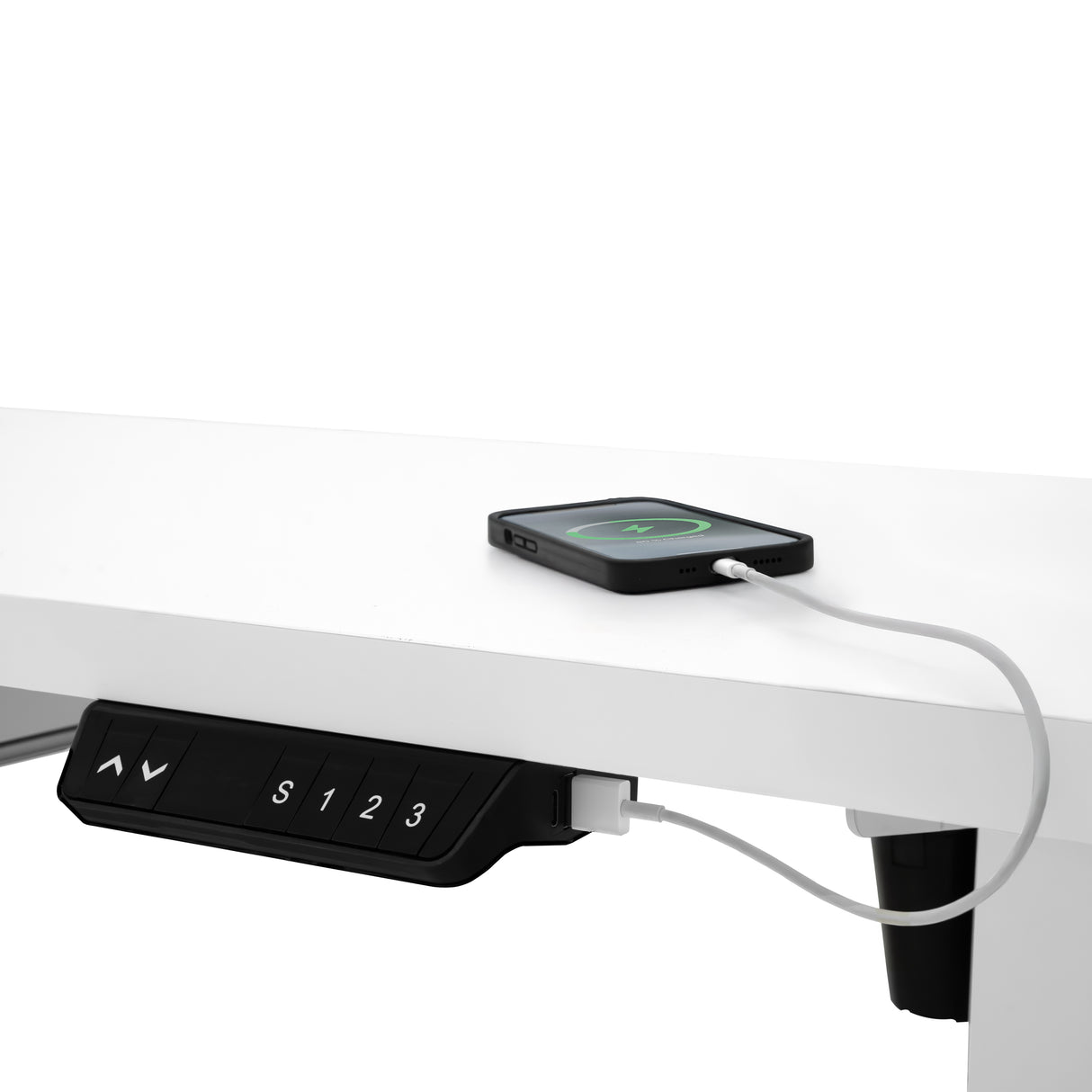 Elektriskt Höj- och Sänkbart Skrivbord – 160cm x 60cm