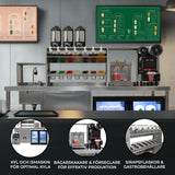 Boba Bubble Tea Arbetsstation Komplett Paket (Kylskåp med skjutdörrar)