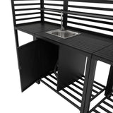Utekök i Aluminium – 3-delars Set