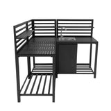 Utekök i Aluminium – 3-delars Set