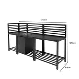 Utekök i Aluminium – 3-delars Set