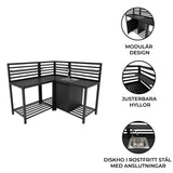 Utekök i Aluminium – 3-delars Set