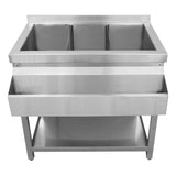 Modulärt Barstationspaket: Cocktailstation, isbrunn och modulär hörnenhet