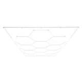 Hexagon LED Belysning (x10 hexagoner)