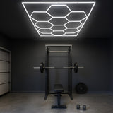 Hexagon LED Belysning (x10 hexagoner)