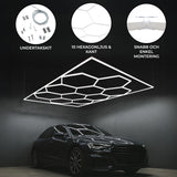 Hexagon LED Belysning (x10 hexagoner)