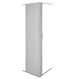 Rullbar Duschdörr för Husbil/Camper (Tambour) - Silver