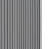 Rullbar Duschdörr för Husbil/Camper (Tambour) - Silver