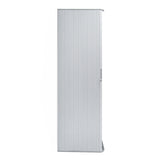 Rullbar Duschdörr för Husbil/Camper (Tambour) - Silver