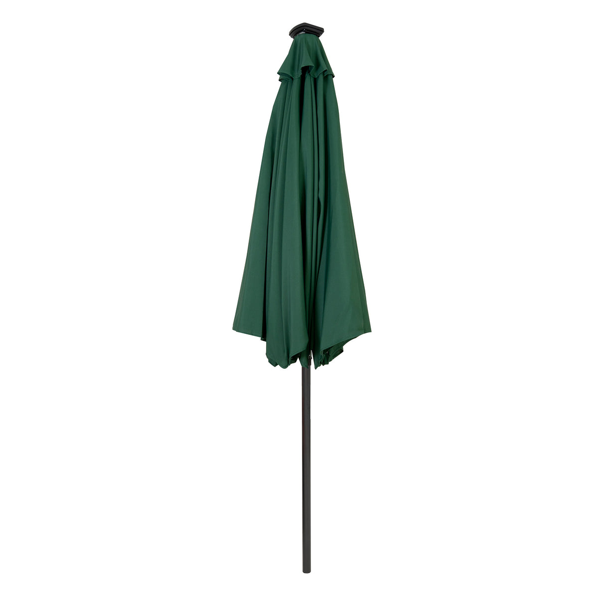 Lutbart LED-Parasoll 2,7 m – Grön