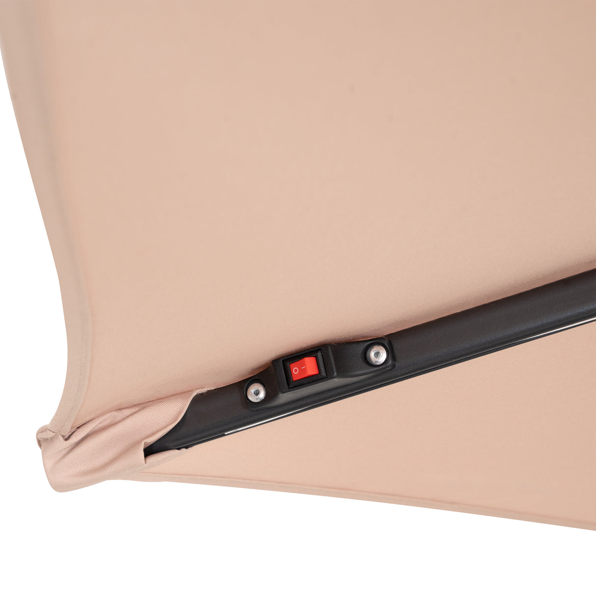 LED Hängparasoll 3 m – Beige
