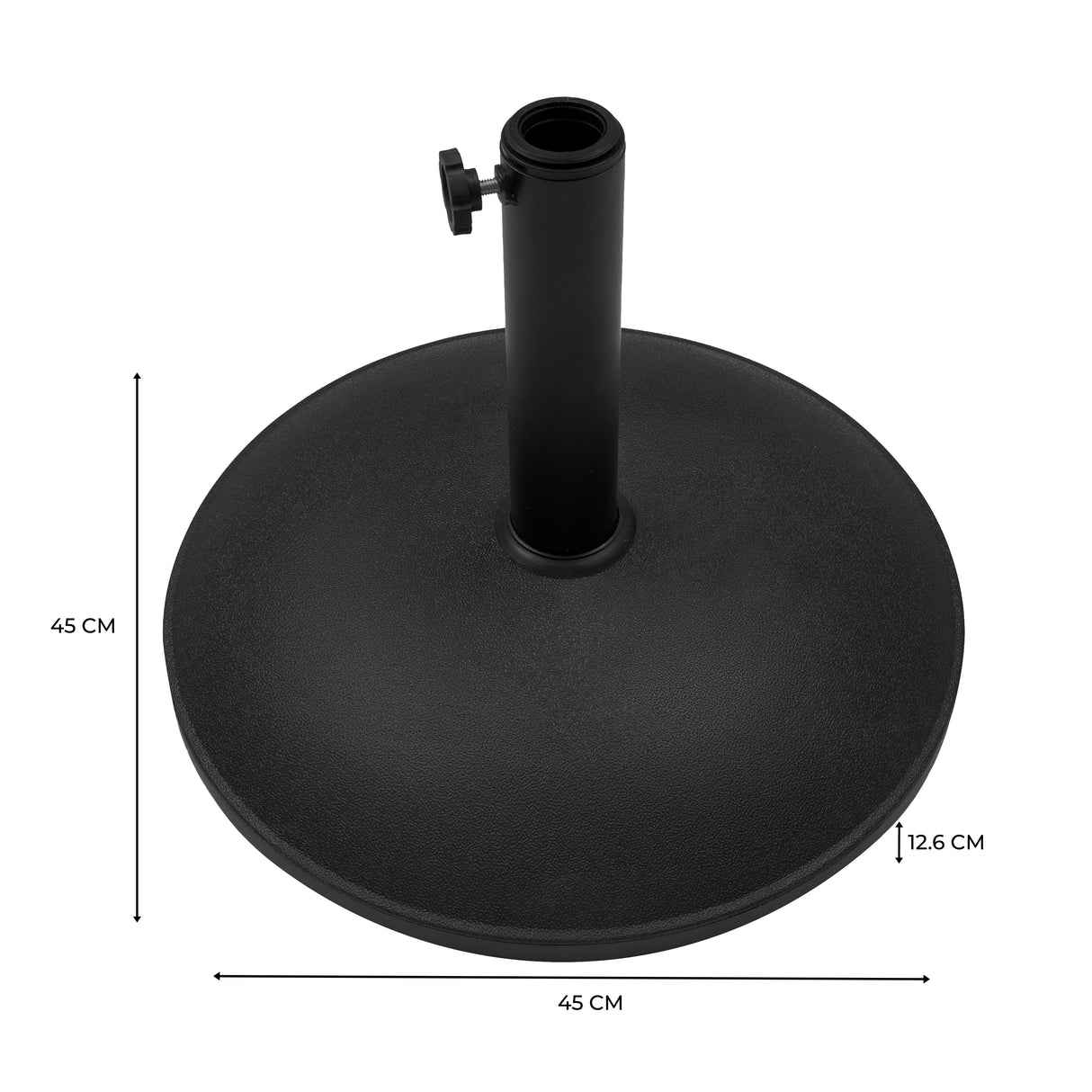 Bas för Lutbart Parasoll