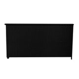 Dynbox i Rotting 700 l – Svart