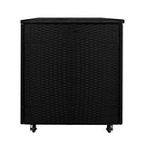 Dynbox i Rotting 700 l – Svart