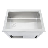 Mobil Cocktailstation med Isvagn - 80 cm
