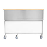 Mobil Cocktailstation med Isvagn - 100 cm