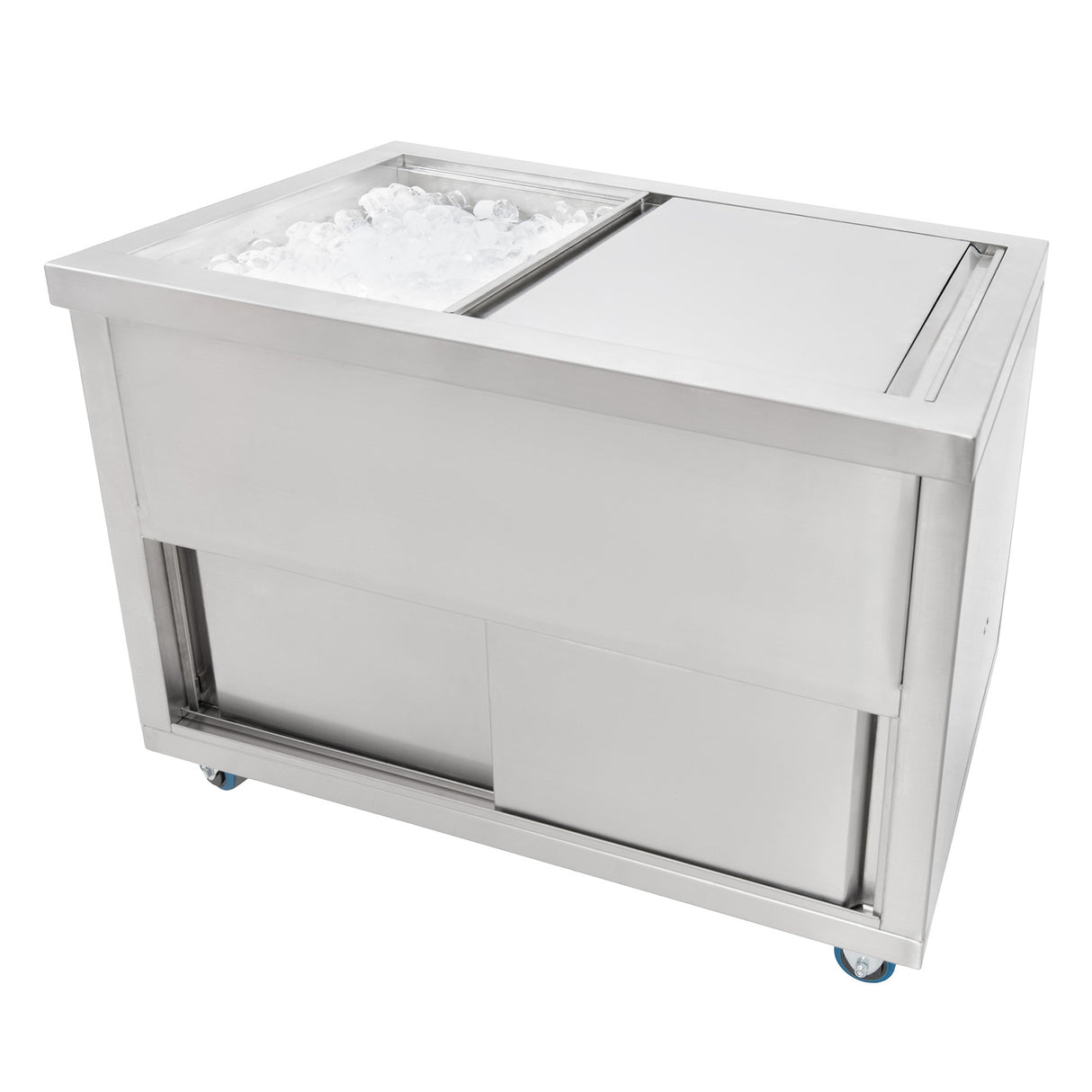 Mobil Cocktailstation med Isvagn - 100 cm