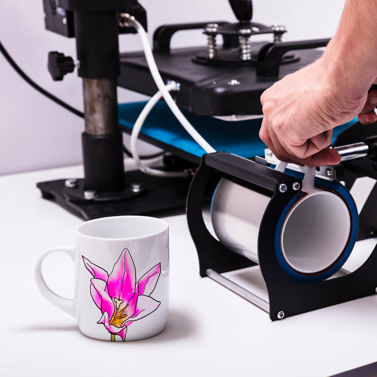 1440 x Vita Sublimeringsmuggar 325 ml / 11 oz