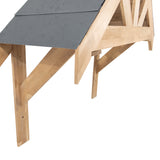 Entrétak i massiv ek – Komplett kit – 125 cm