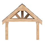 Entrétak i massiv ek – Komplett kit – 125 cm