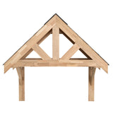 Entrétak i massiv ek – Komplett kit – 140 cm