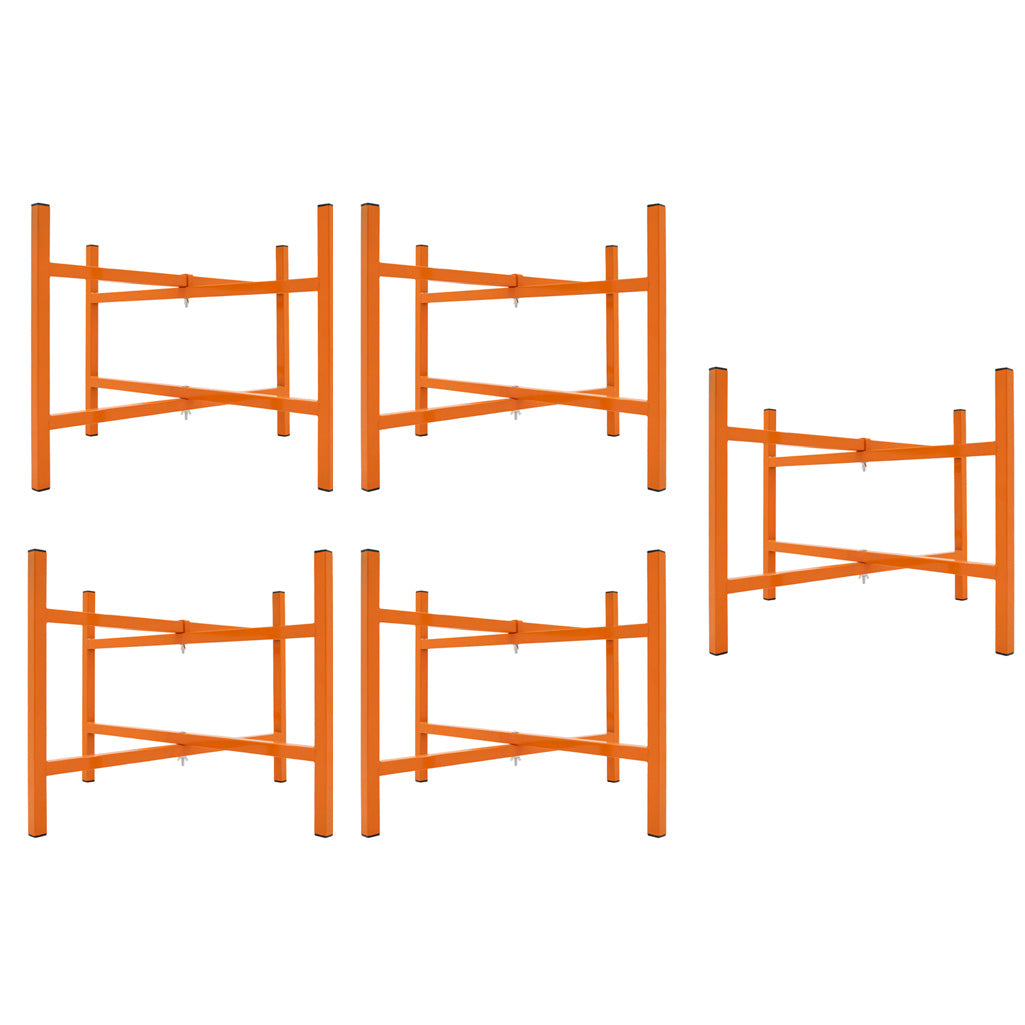Arbetsbockar 4-pack och Murbrukställ 50 cm 5-pack