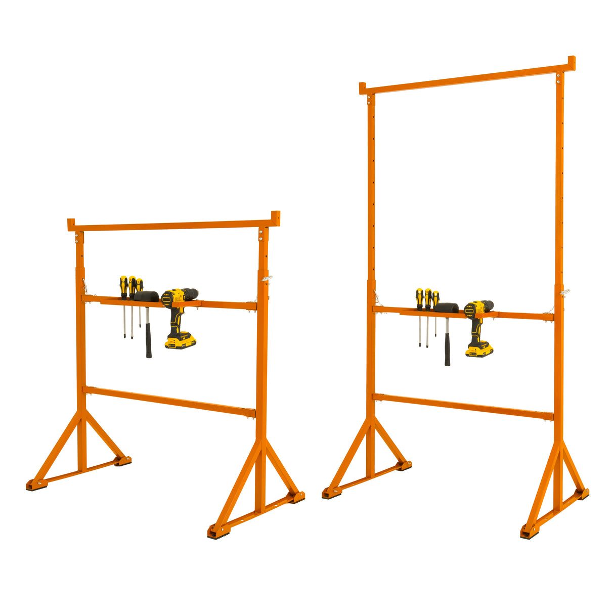 Arbetsbockar 4-pack och Murbrukställ 75 cm 5-pack