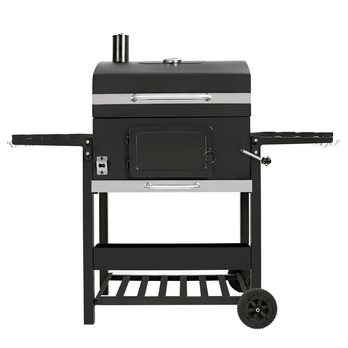 XL Kolgrill med Rökfunktion & Rökspån eller Rökbitar
