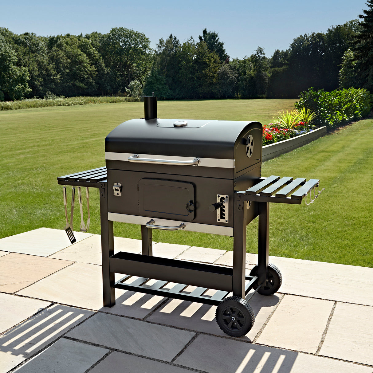 XXL Kolgrill med Rökfunktion - view 5