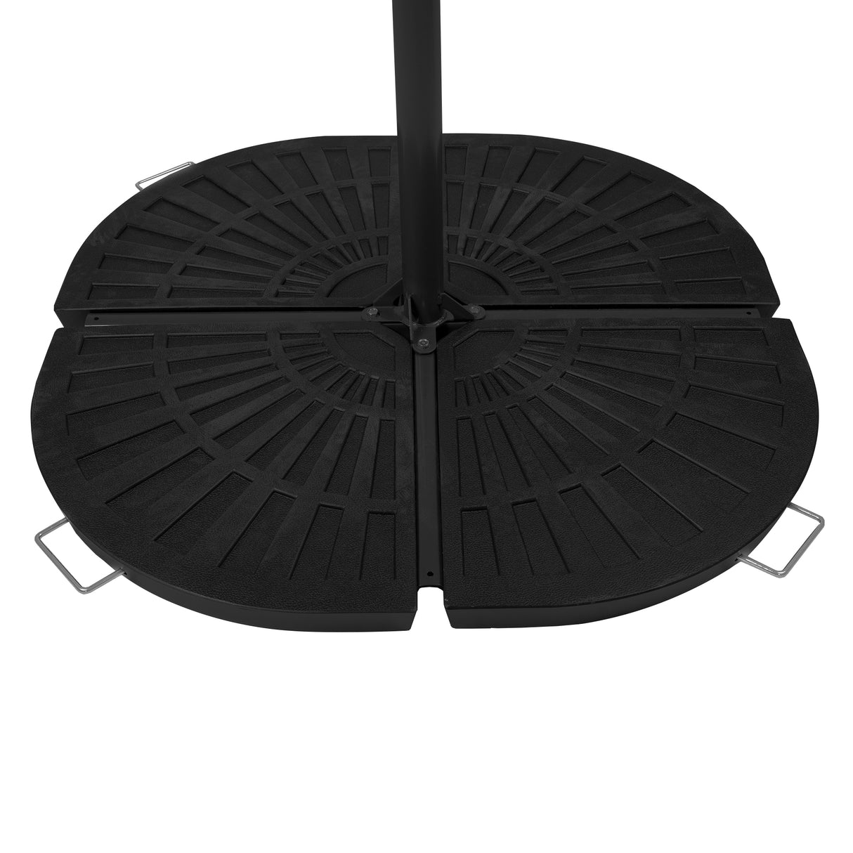 Solfjäderbas för Hängparasoll – 4 Delar
