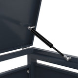 Soptunneskydd i metall för 2 soptunnor – Antracitgrå - view 3