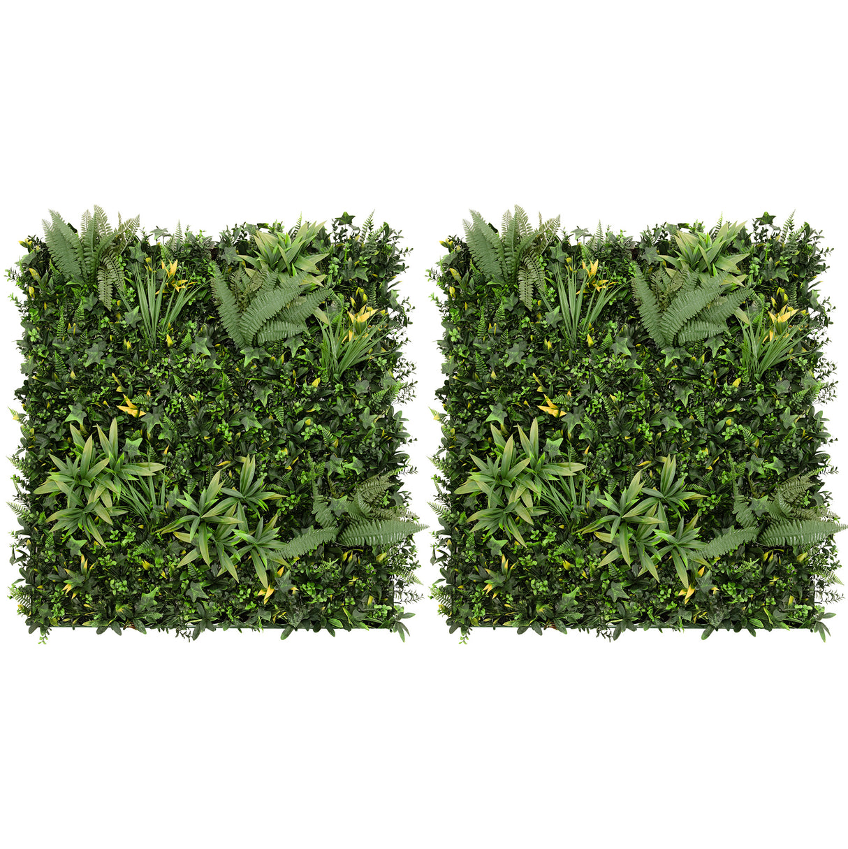 Ayla Konstgjorda Växtpaneler 2-pack – 100 x 100 cm