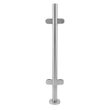 MonsterShop balustrad i rostfritt stål, mittstolpe, 110 cm H