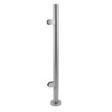 MonsterShop balustrad i rostfritt stål, ändstolpe, 113 cm H